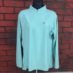 Peter Millar Teal‎ Woman's Large Long Sleeve Activewear Top